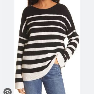 ❤️La Ligne Stripe Boat Neck Cashmere Sweater❤️
